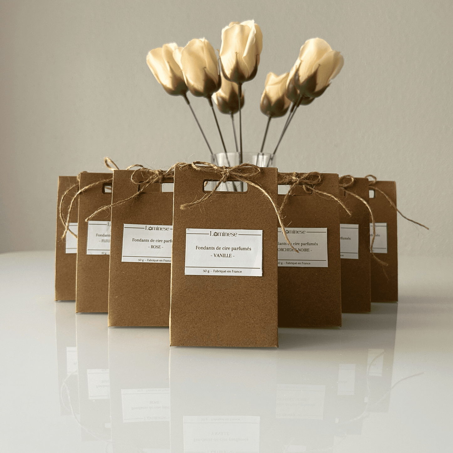 Fondants de cire parfumés