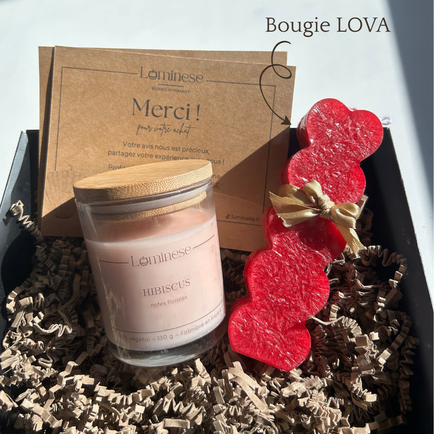 Duo et trio de bougies