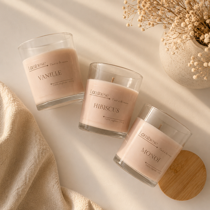 Bougies Parfumées en Pot – Duo ou Trio