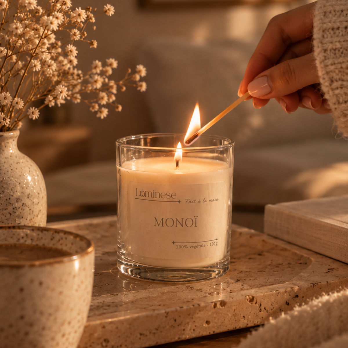 Bougie Parfumée MONOÏ