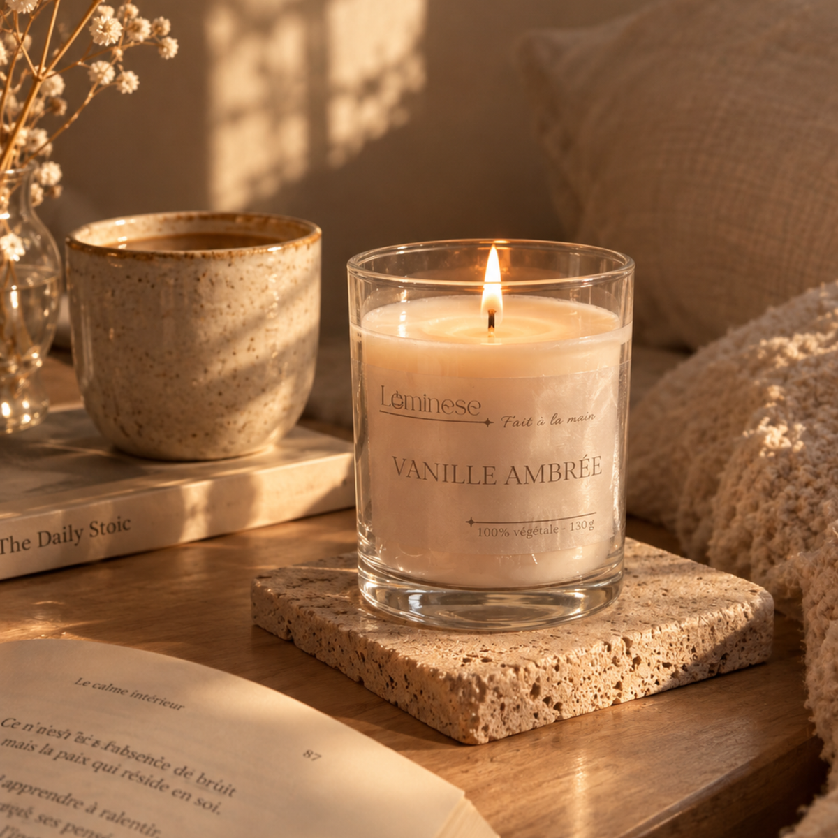 Bougie Parfumée VANILLE AMBRÉE