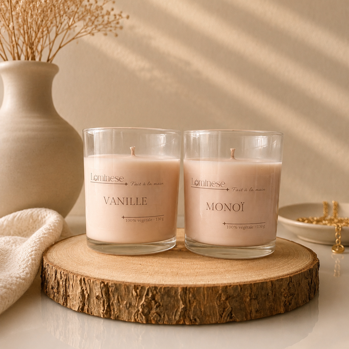 Bougies Parfumées en Pot – Duo ou Trio