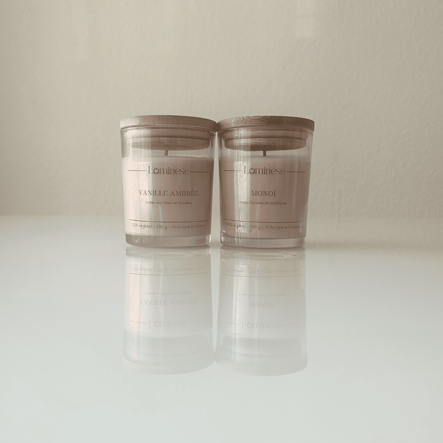 Duo et trio de bougies
